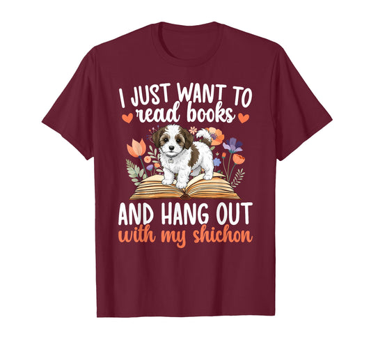 Hang Out with My Shichon Owner Zuchon Lover T-Shirt