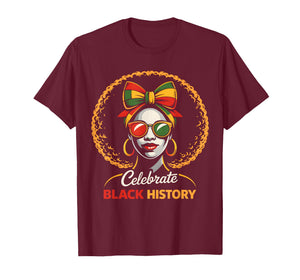 Black History Month Women Black Inventors Pride Afro Queen T-Shirt