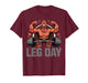 Funny Deadlifting Turkey Thanksgiving Leg Day Deadlift Men T-Shirt