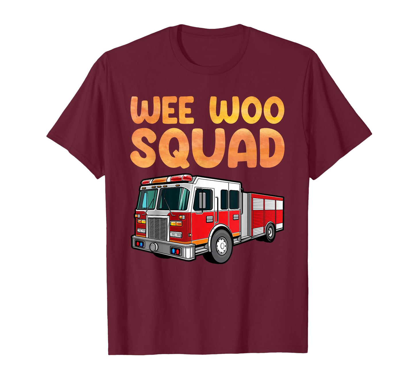 Funny Firefighter Art for Kids Men Women Fireman Firefighter T-Shirt