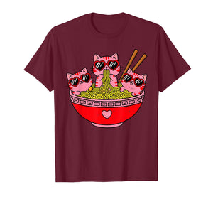 Cat Kitten Valentine Anime Valentines Day for Kid Boys Girls T-Shirt