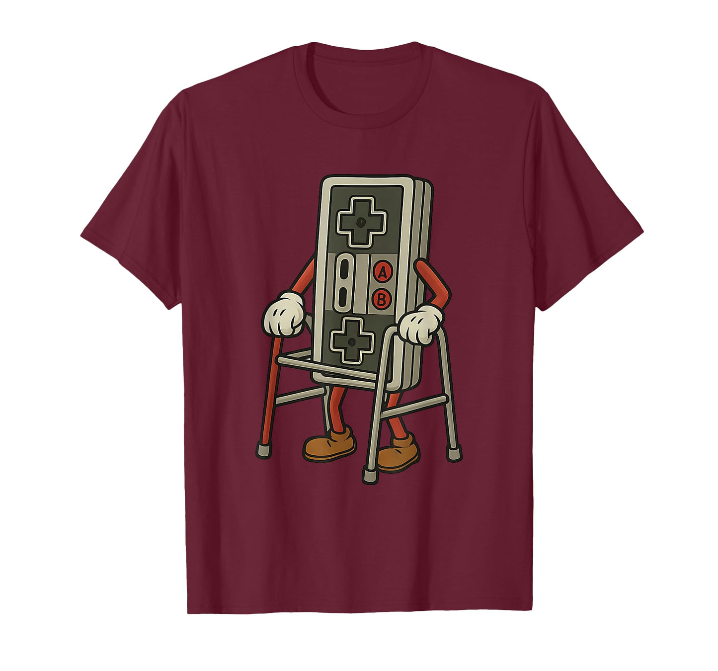 Funny Old Gamer Gaming Retro 80s 90s Video Game Old Gamer T-Shirt
