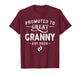 Promoted to Great Granny Est 2026 Pregnancy Announcement T-Shirt