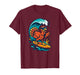 Thanksgiving Turkey Surfer Surfing T-Shirt
