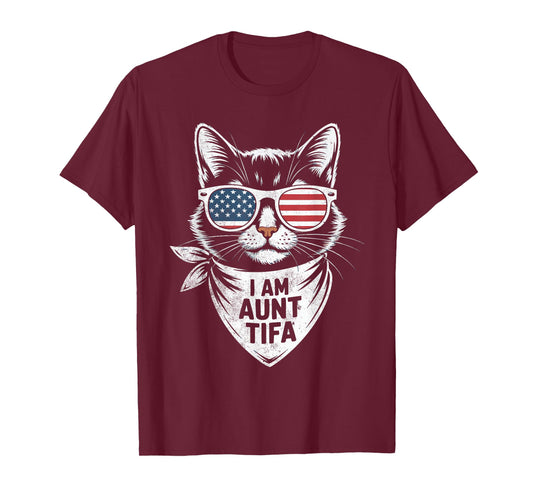 Aunt Tifa Cat T-Shirt