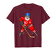 67 Ice Hockey Santa Six Seven Meme Christmas Sport Mens Boys T-Shirt