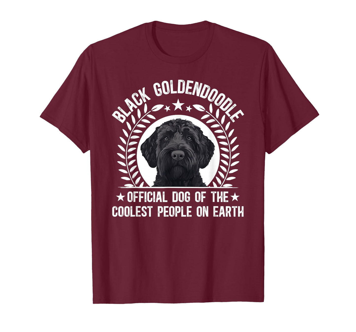 Black Goldendoodle Owner Funny Black Doodle Lover T-Shirt