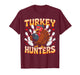 Turkey Hunters Funny Bowling Thanksgiving Fall Autumn Bowler T-Shirt