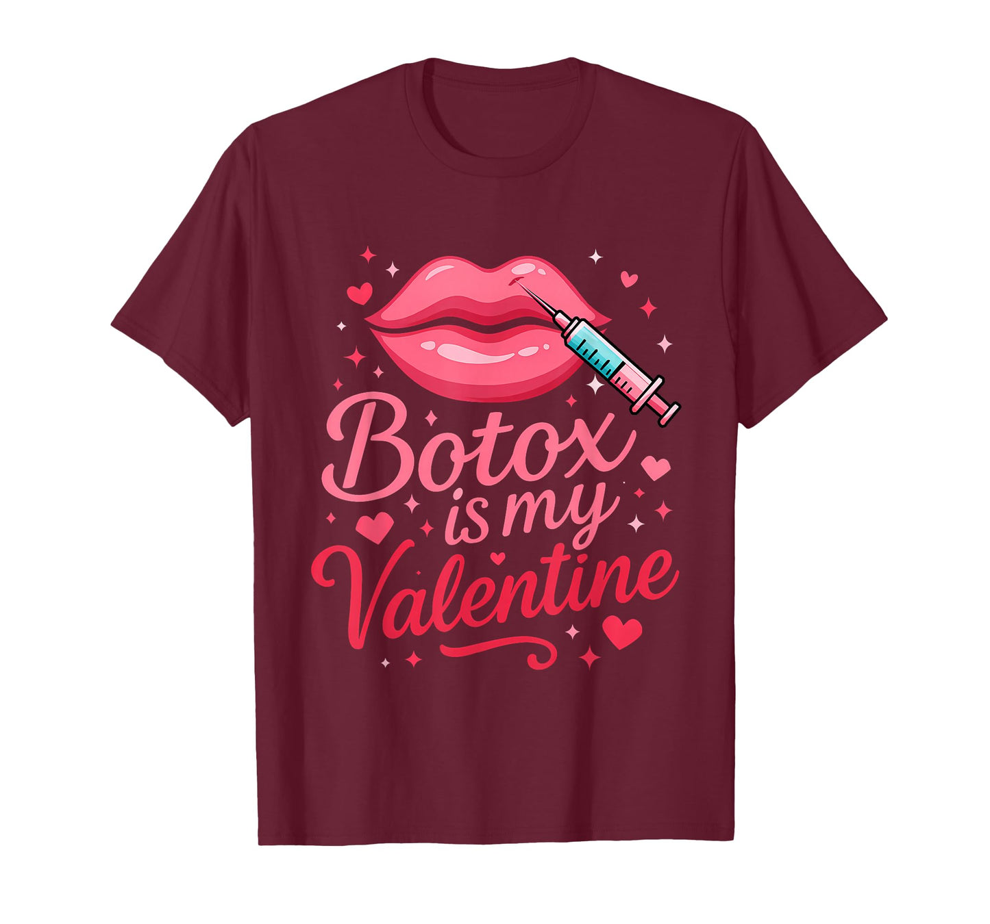 Valentine's Day Funny Aesthetic Nurse Injector Botox Dealer T-Shirt