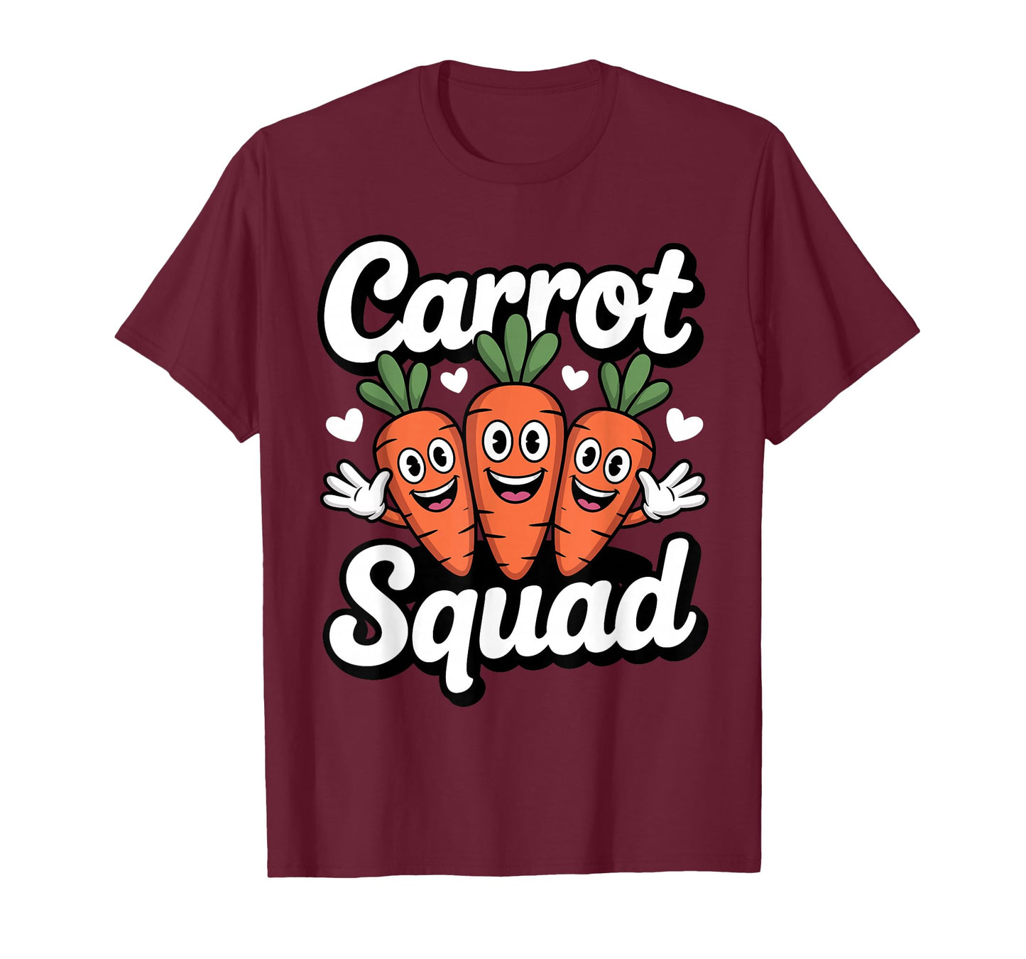 Cute Carrot Design for Men Women Kids Vegetable Carrot Lover T-Shirt