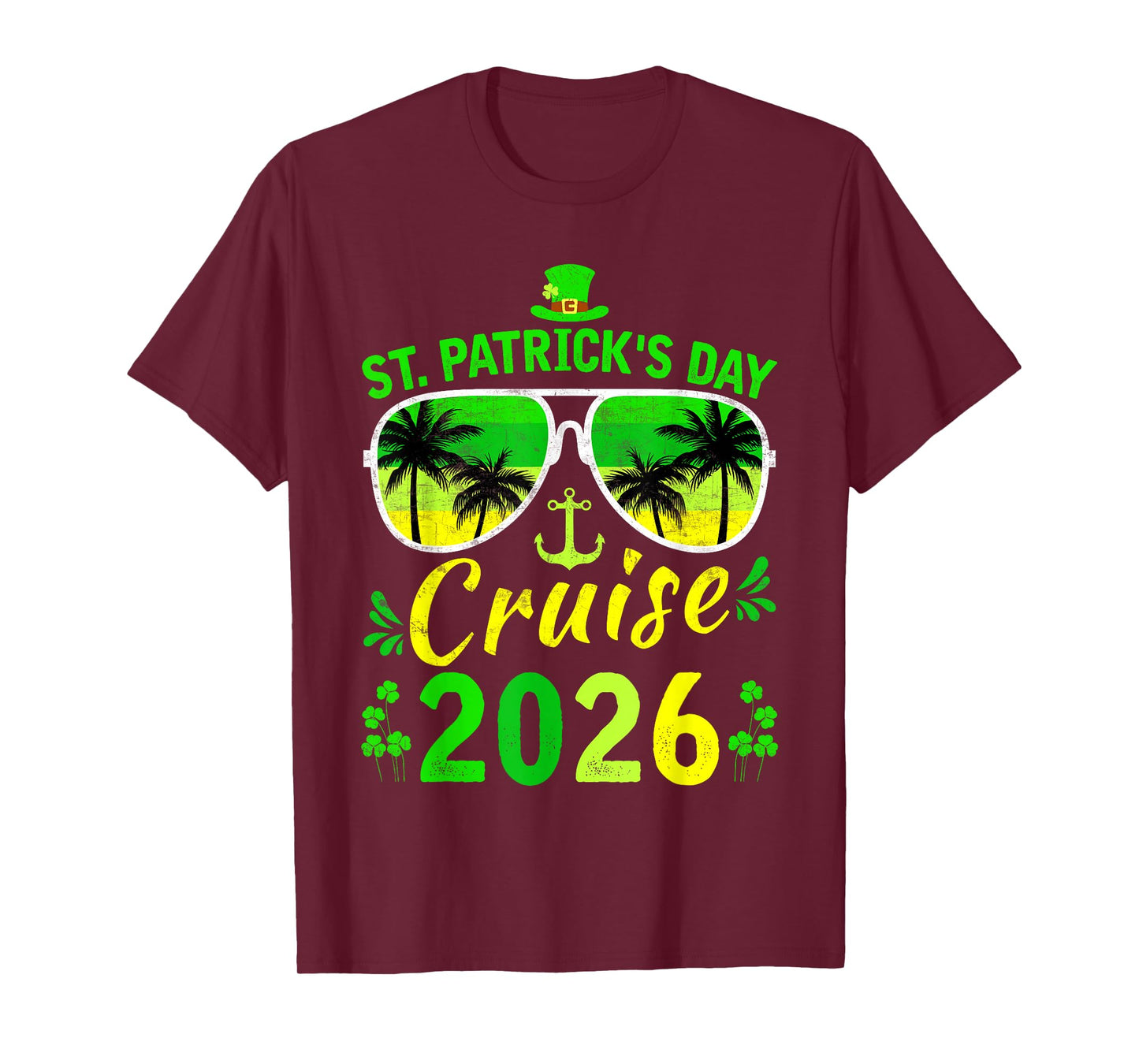 St Patrick's Day Cruise 2026 Funny Family Matching T-Shirt