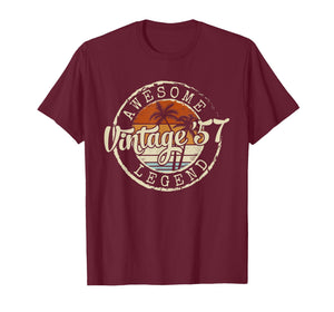 Vintage 1957 69yr 69th Birthday Gifts for Men 69 Years Old T-Shirt