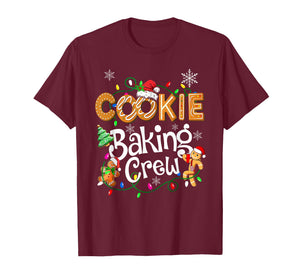 Christmas Cookie Baking Crew Family Baking Team Funny Cookie T-Shirt
