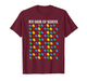 Funny Building Blocks 100 Days of School Kids Master Builder T-Shirt