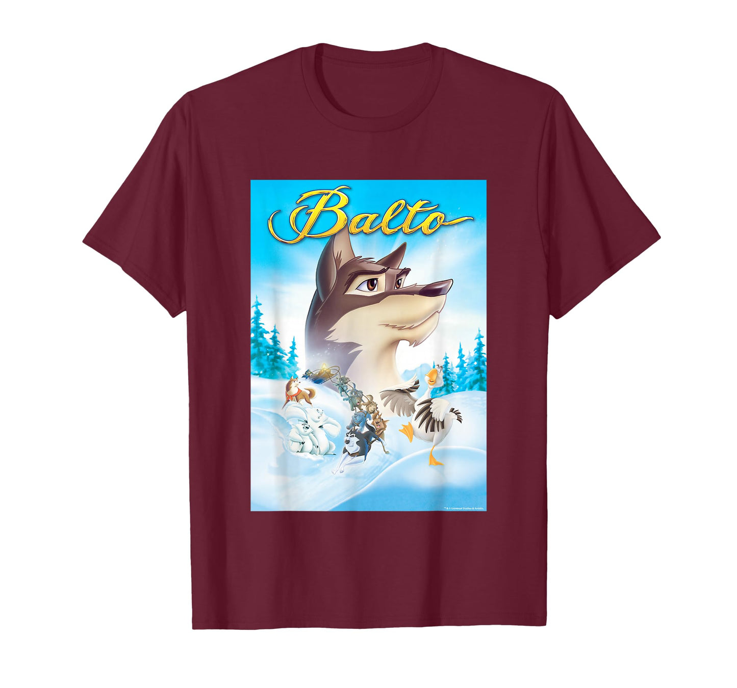Balto Movie Poster T-Shirt