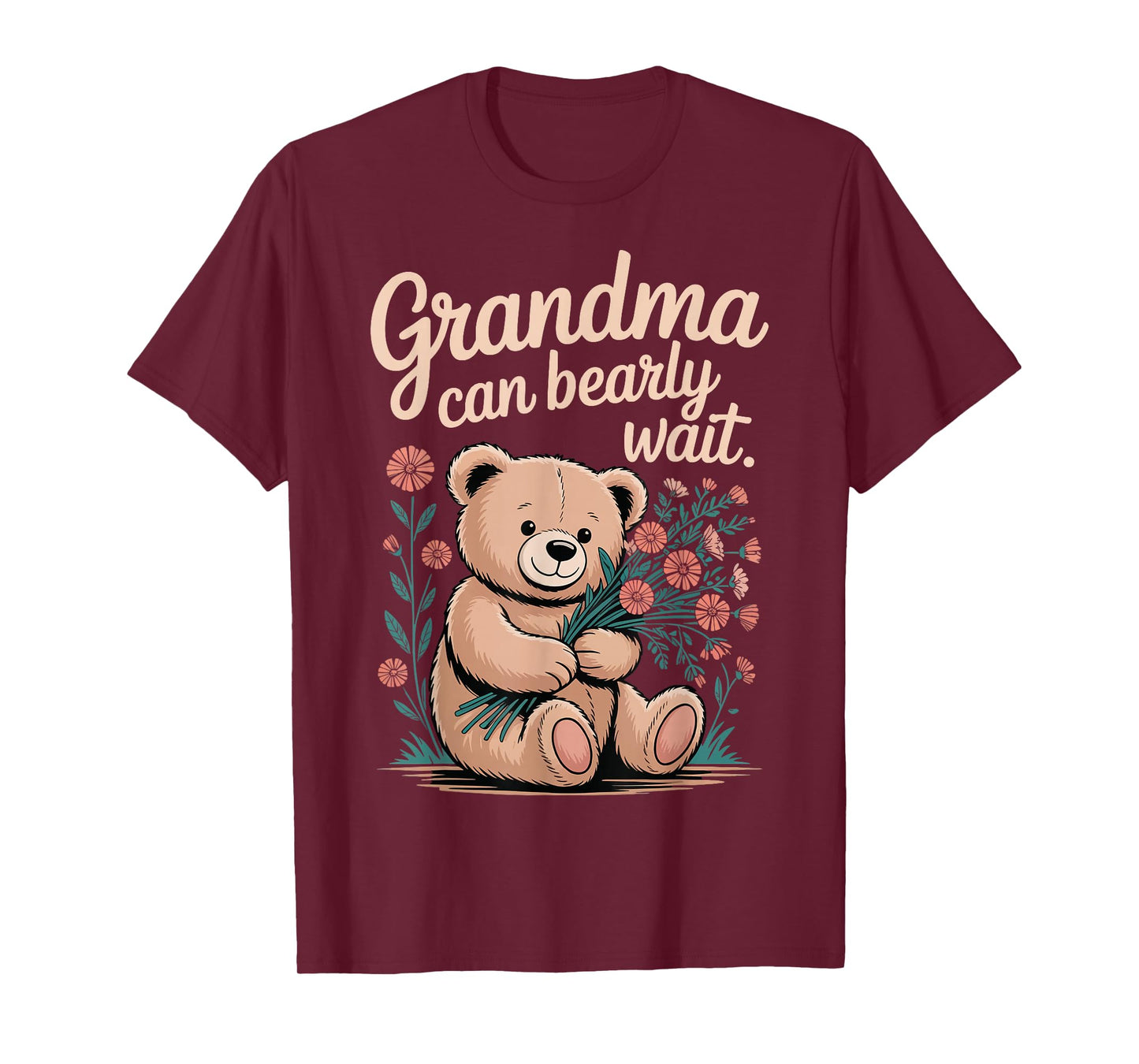 Grandma Can Bearly Wait T-Shirt