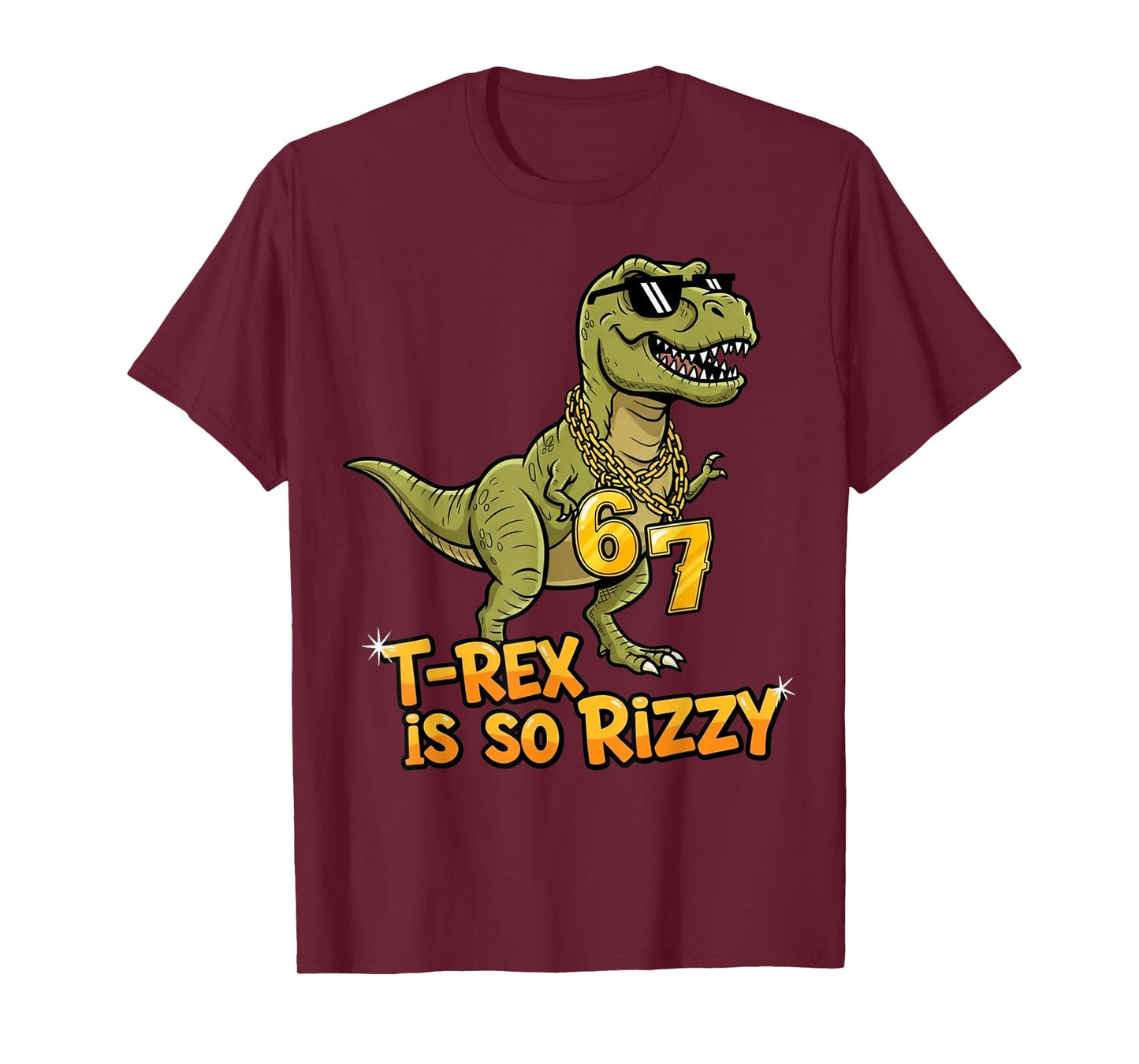 Funny T-Rex is So Rizzy Meme 67 T-Shirt