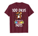 100 Days Squirrel Driving Teacher Nuts 100th Day of School T-Shirt
