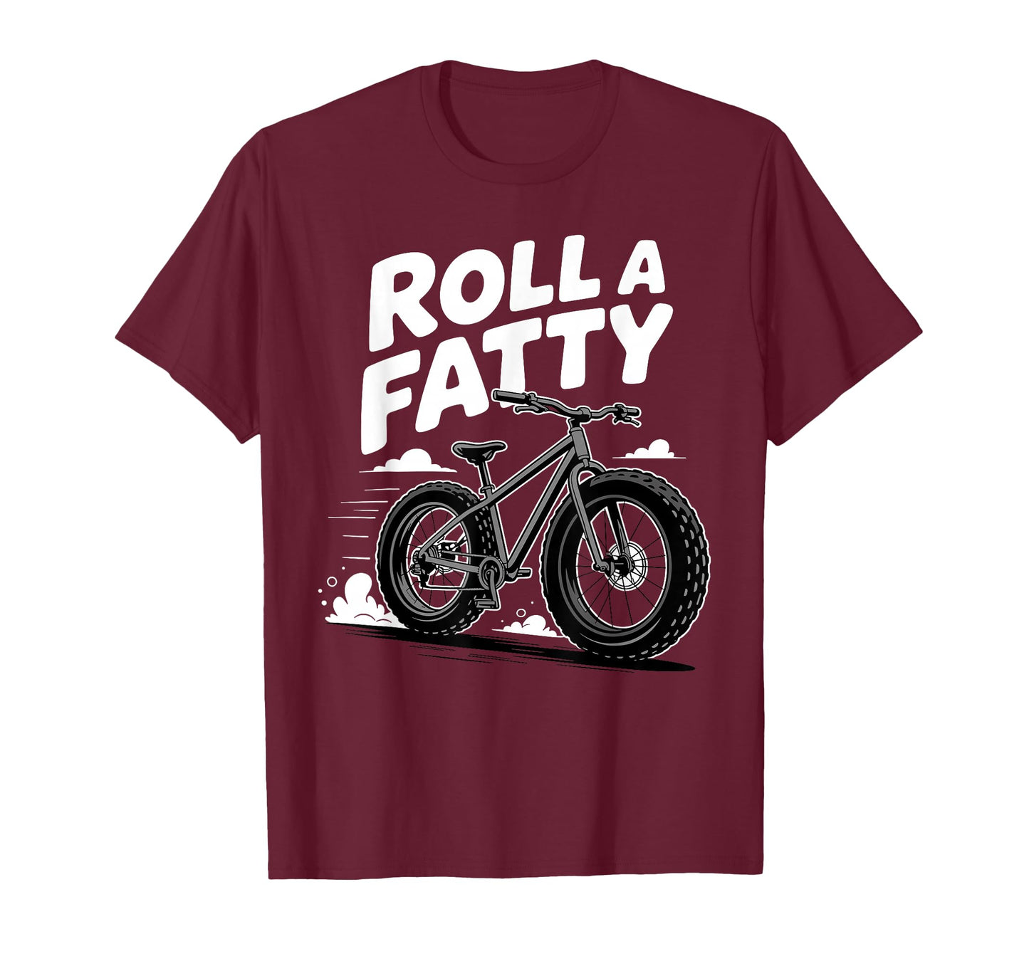 Funny Fat Bike Art for Men Women Kids Fat Tire Bike Fatbike T-Shirt