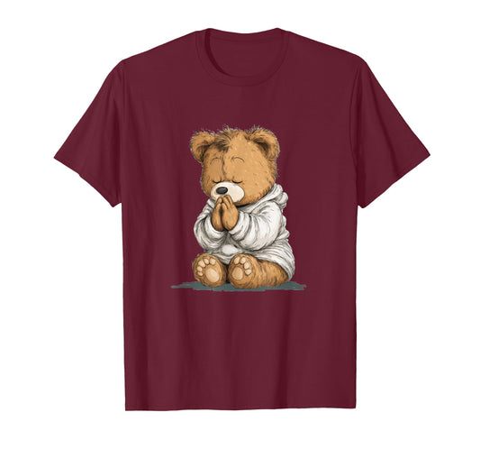 Funny Believer Teddy Costume for Prayer T-Shirt