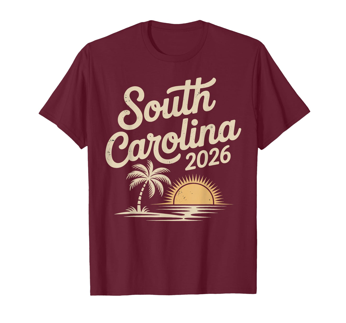 2026 South Carolina Vacation Souvenirs Matching Family Trip T-Shirt