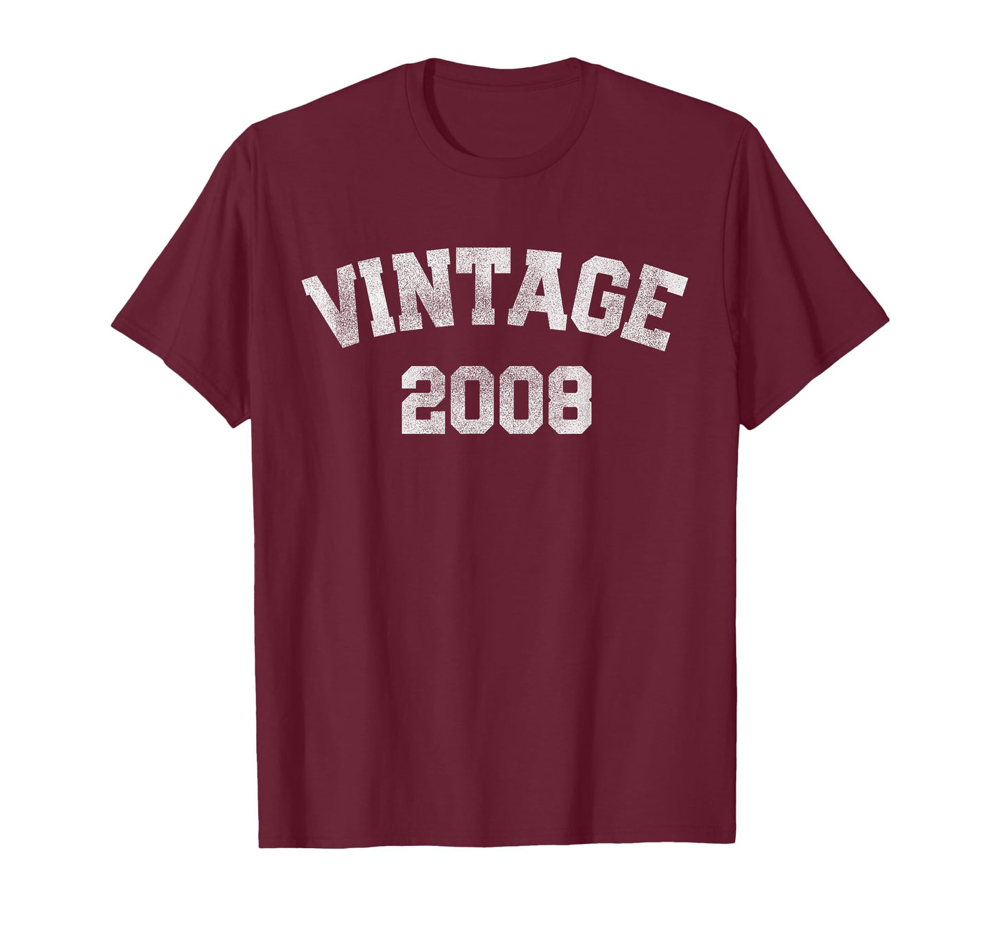 2008 18th Birthday Men Women 18 Years Old - Vintage T-Shirt