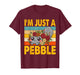 Retro I'm Just A Pebble Funny Pebble Cute Dog Men Women Kids T-Shirt