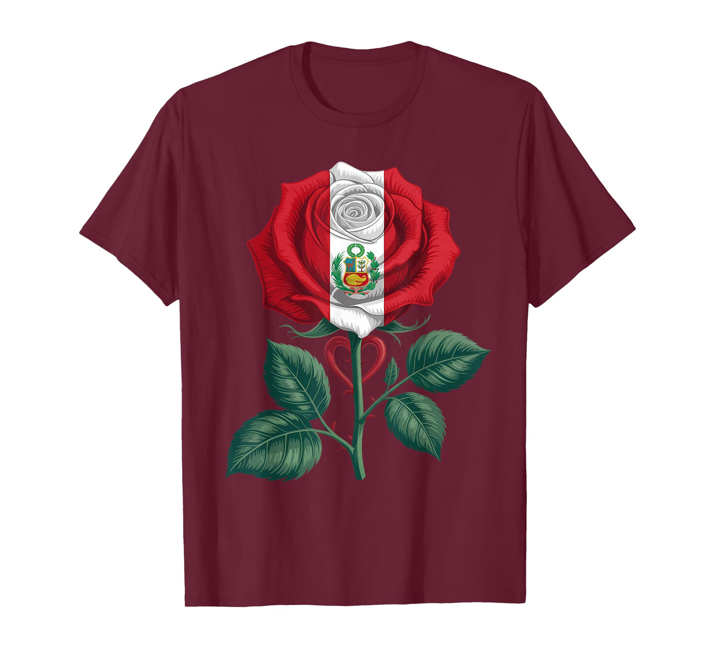 Peru Flag Peruvian Roots Peruvian Flag Peruvian Pride T-Shirt