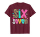 Funny Six Seven 6 7 Meme Teacher Design for Men Women Girls T-Shirt