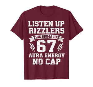 Funny 67 Shirt Meme Six Seven T-Shirt