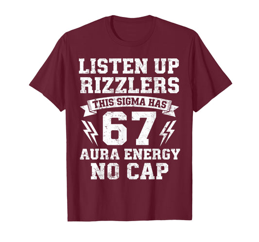 Funny 67 Shirt Meme Six Seven T-Shirt