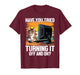 Tech Support Humor I Cat Engineer Computer IT Guy T-Shirt