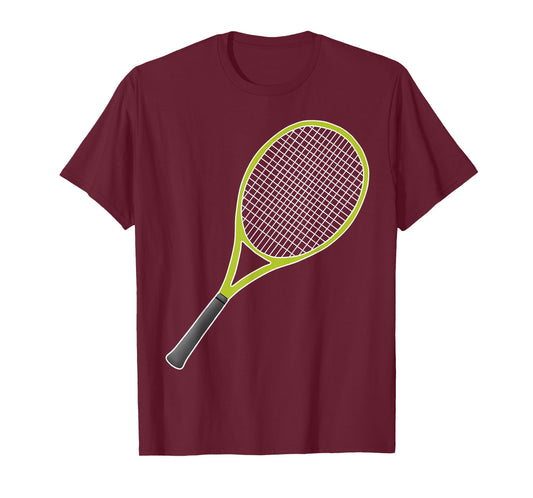 Tennis Racket Funny Playful Halloween Party Costume Dress Up T-Shirt