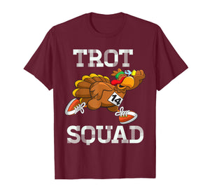 Turkey Trot Squad Thanksgiving Trot Race Women Men Kids T-Shirt