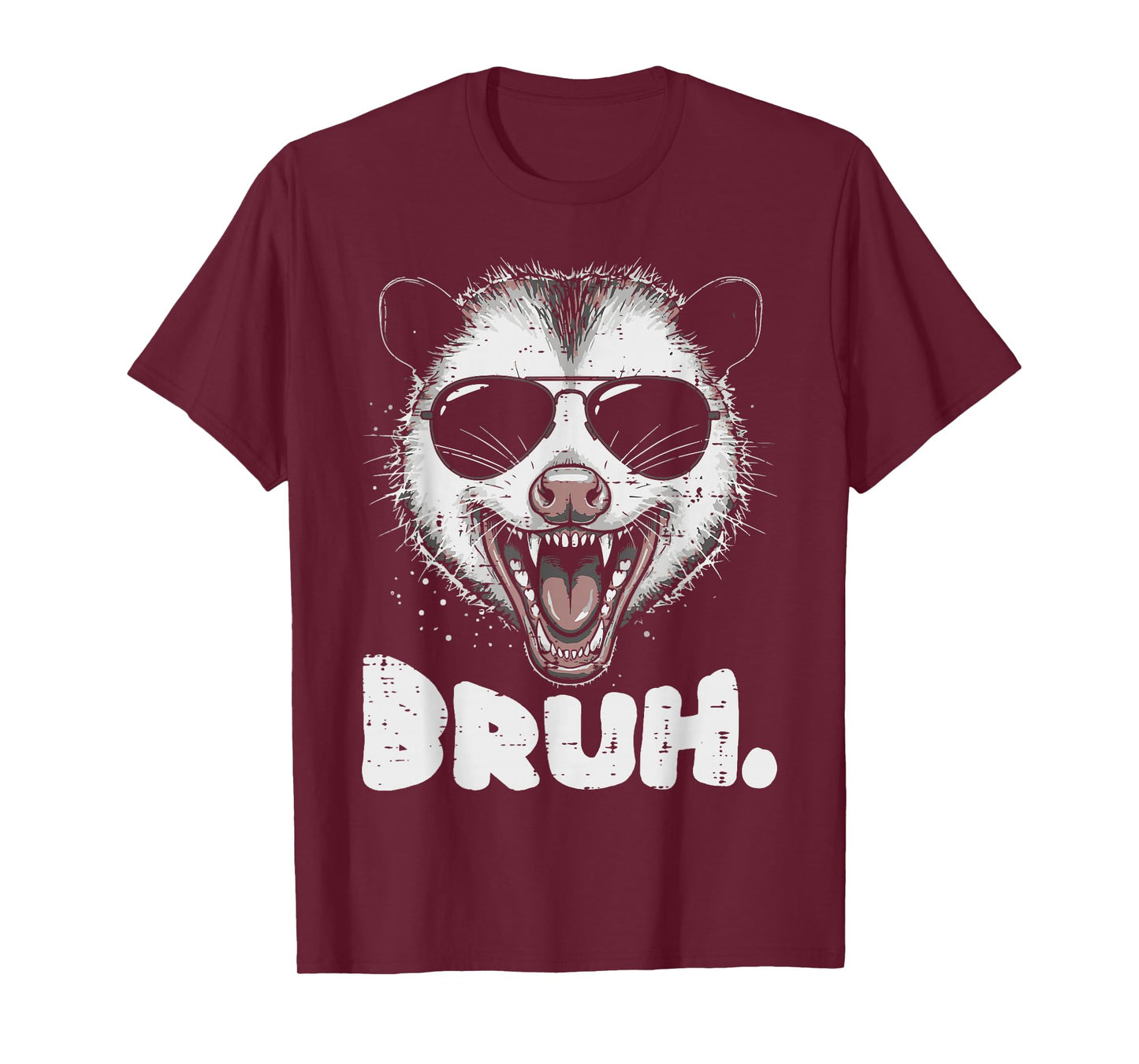 Opossum Face Bruh Funny Possum Meme Humor Men Women Kids T-Shirt
