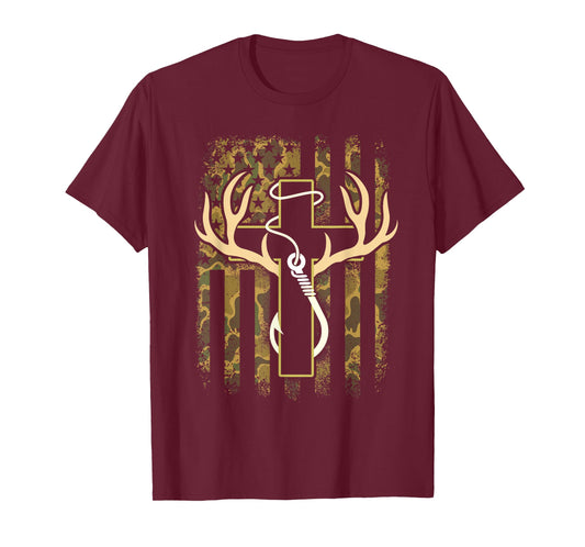 Hunting & Fishing Christian - Hunting Lover Big Game Hunter T-Shirt