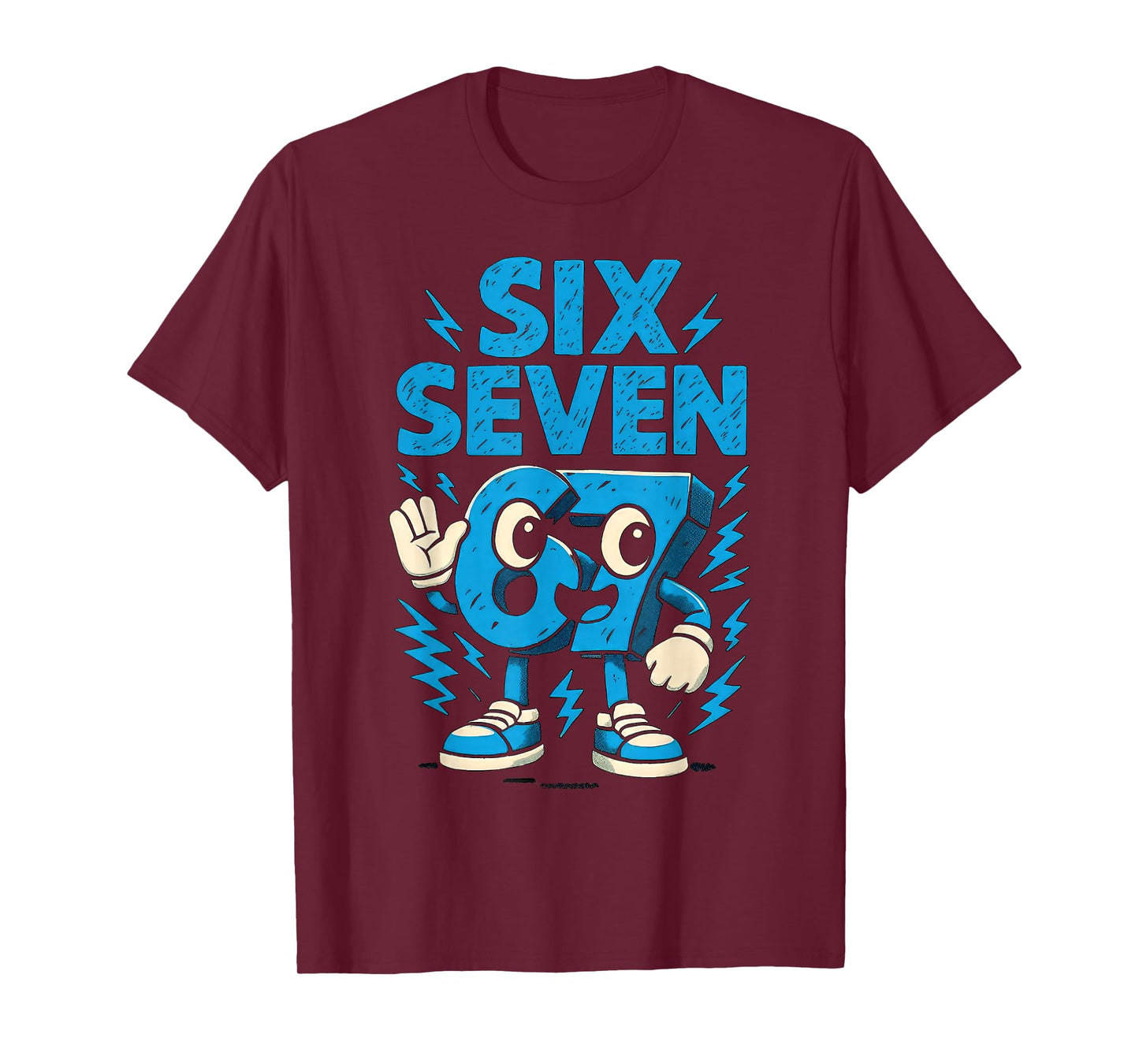 Kids Meme 67 Six Seven 6 7 Italian Brainrot for Men Women T-Shirt
