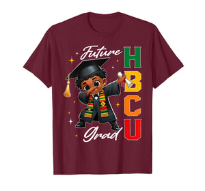 Future HBCU Grad Dabbing Boy Graduation HBCU Kids T-Shirt