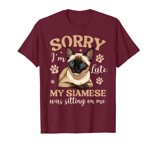 Siamese Owner Siamese Cat Lover Funny Siamese Cat T-Shirt