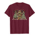 Christmas Holiday Camo Hunting Reindeer Deer Xmas Lights T-Shirt