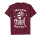 Never Better Skeleton Halloween Costume Messy Bun Women T-Shirt