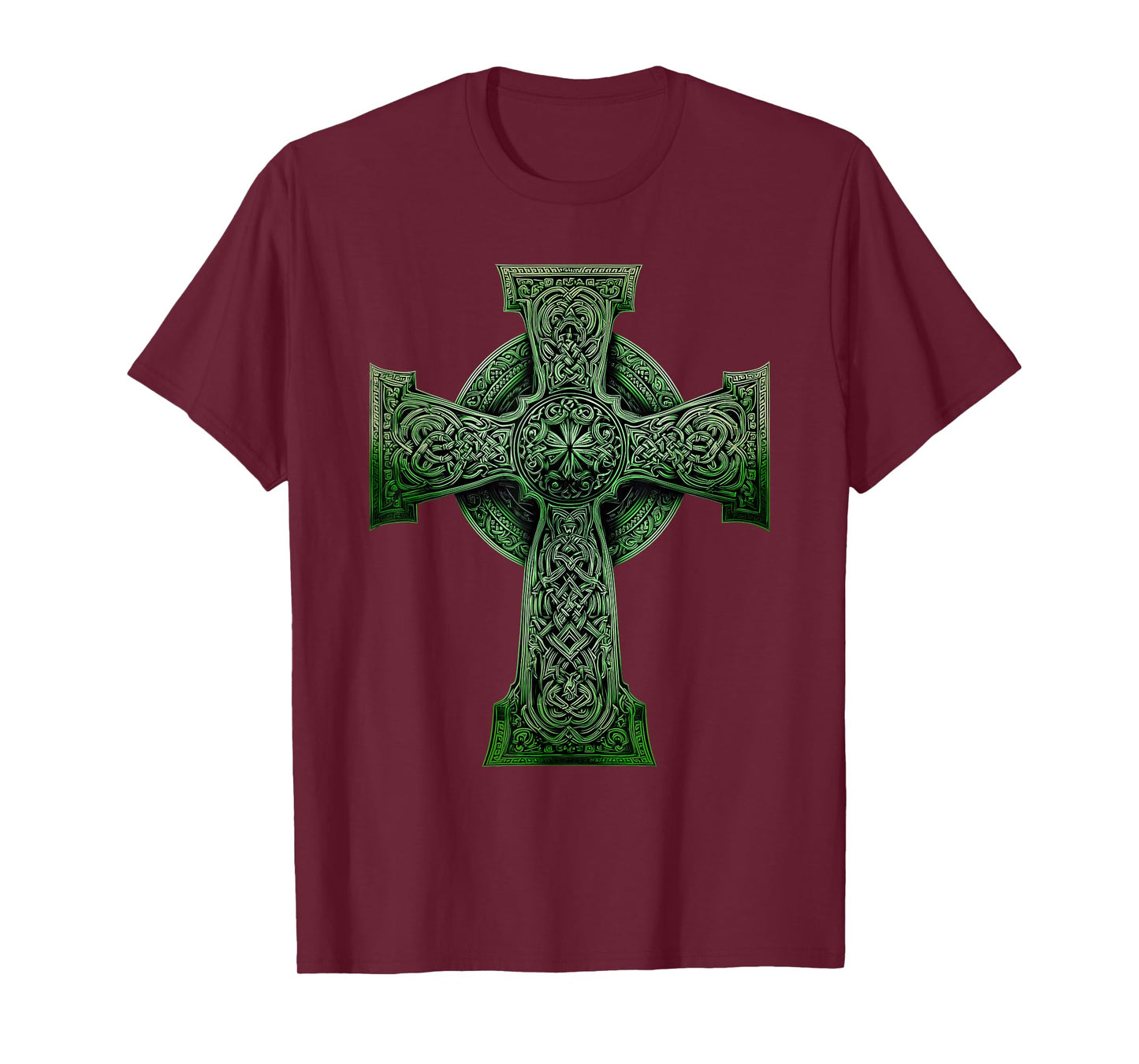 Irish Celtic Cross Knot Christian Holy Trinity Scottish Celt T-Shirt