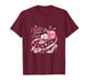 Postal Worker Clerk Breast Cancer Awareness Pink Ribbon T-Shirt