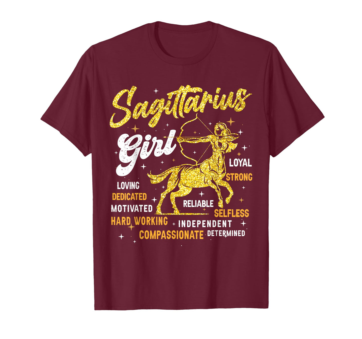 Sagittarius Girl Queen Woman November Birthday T-Shirt