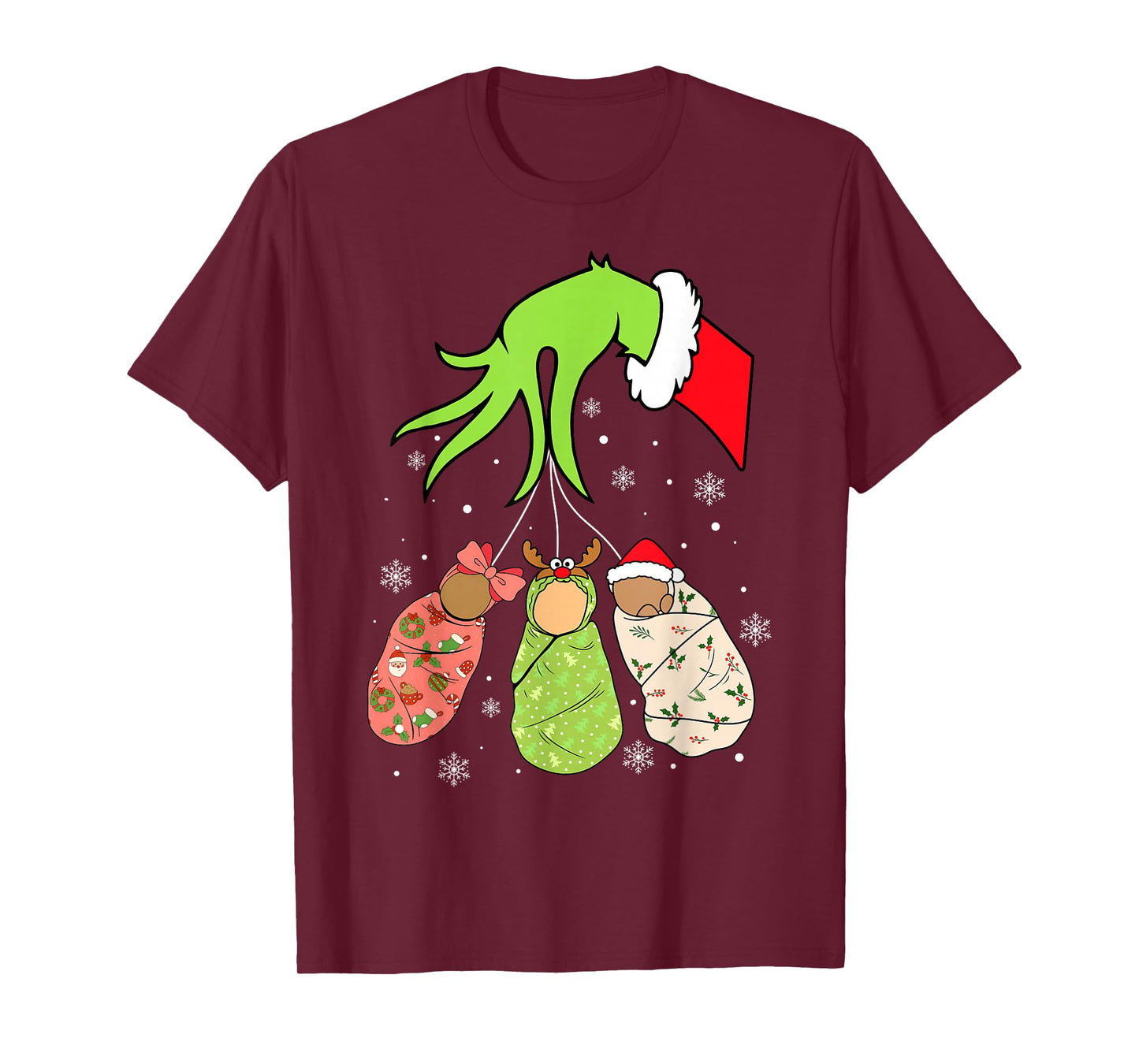 Labor & Delivery Nurse Xmas Pajamas Holiday Merry Christmas T-Shirt
