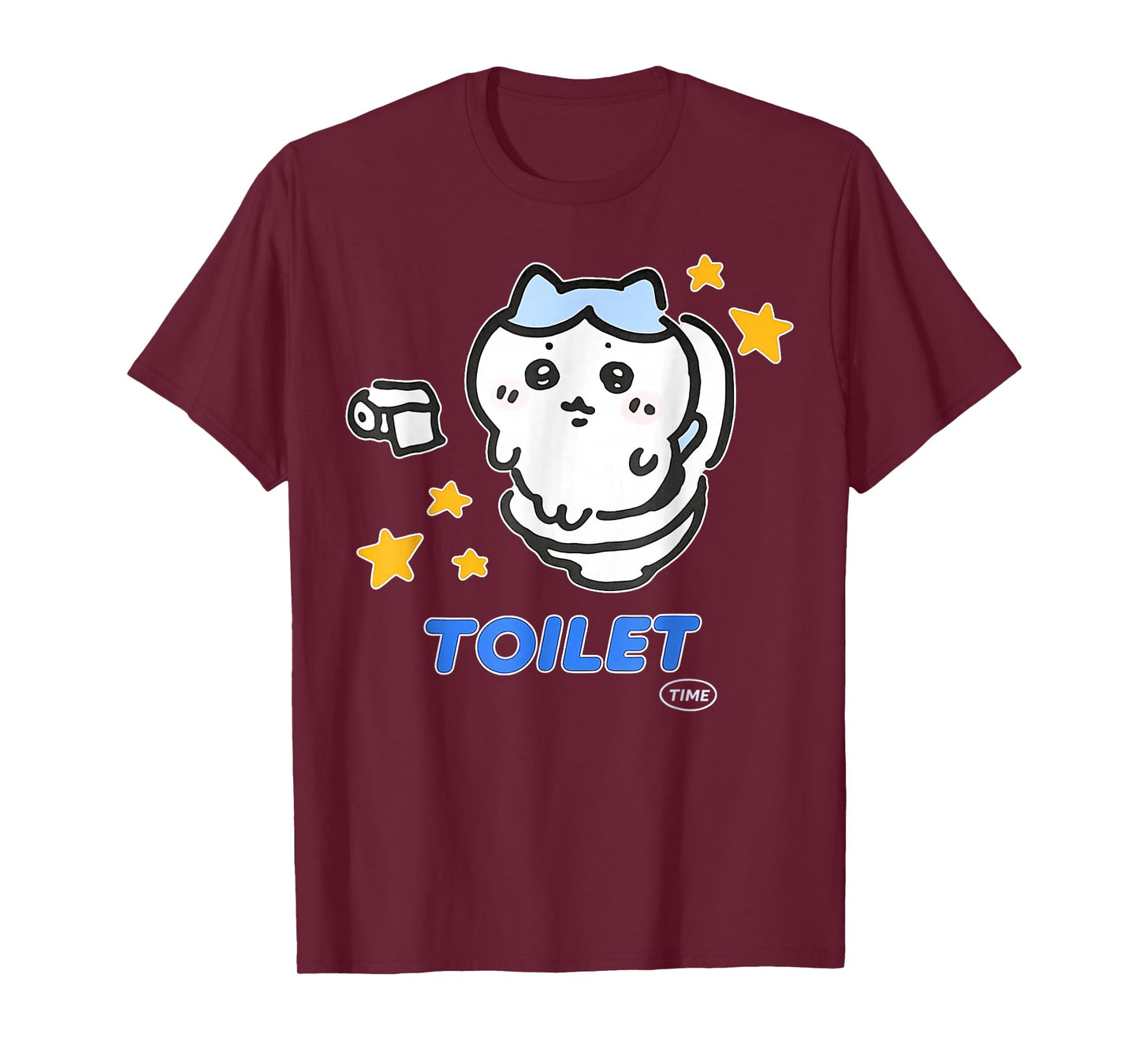Toilet Time Chikawa Meme Tee T-Shirt