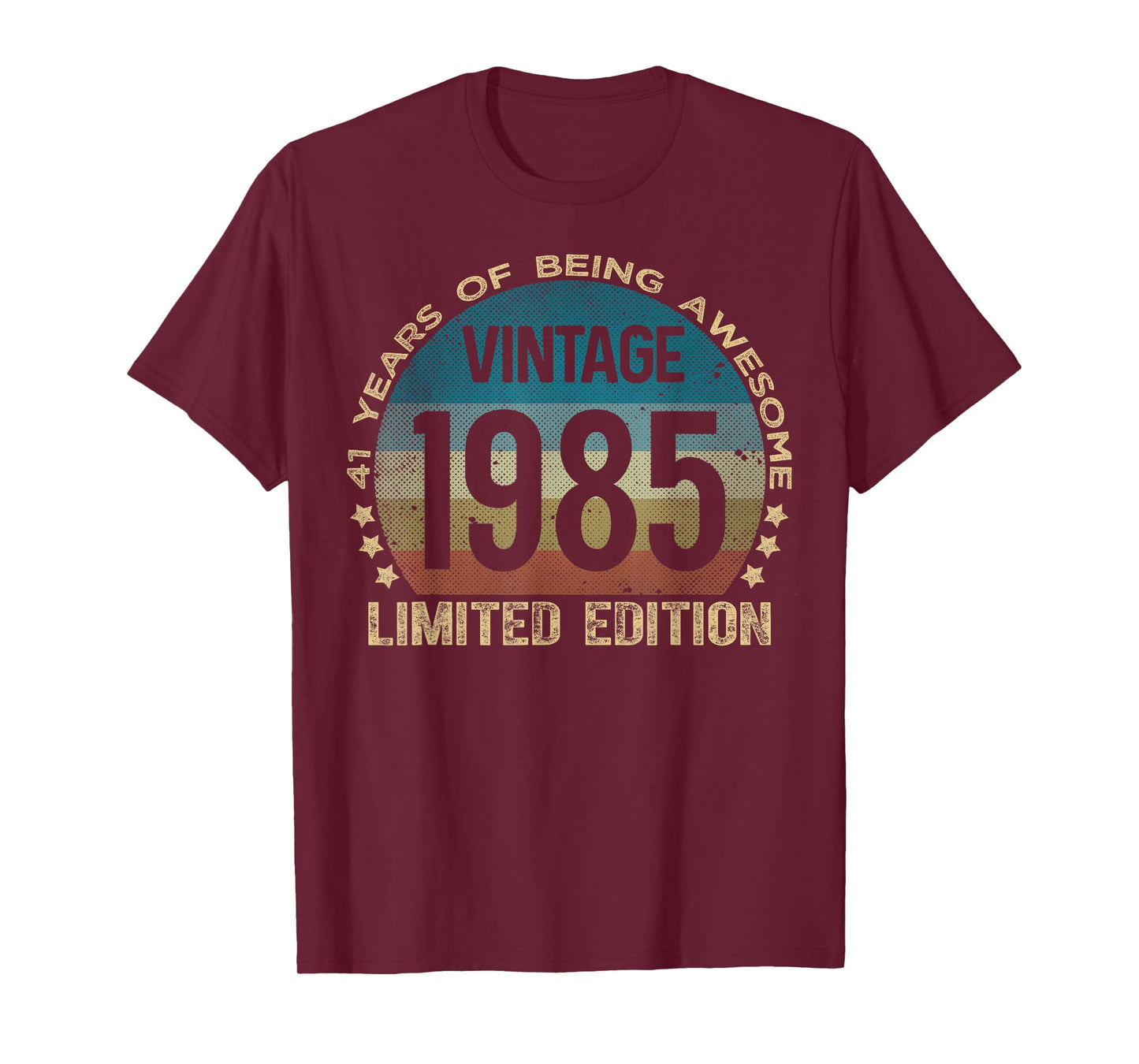 41 Year Old Gifts Vintage 1985 Limited Edition 41st Birthday T-Shirt