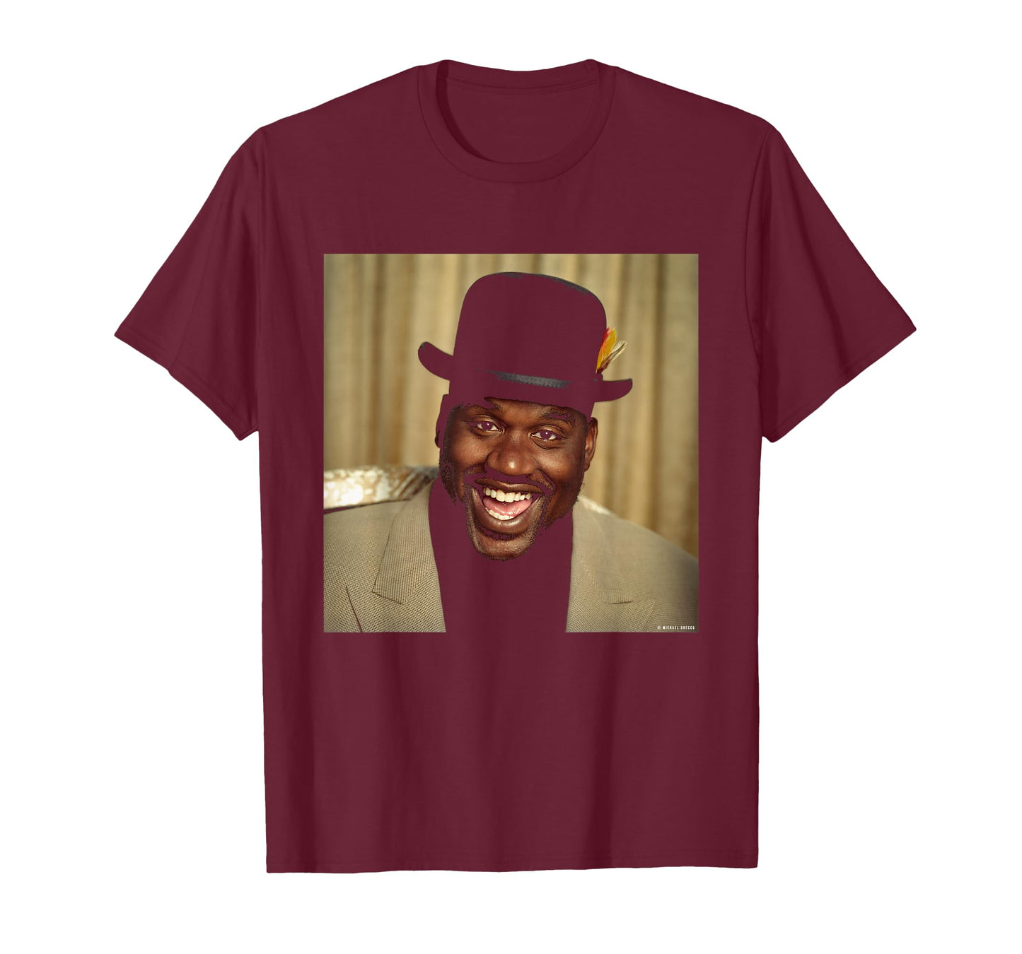 NBA Basketball Shaquille O’Neal LA Lakers Michael Grecco T-Shirt