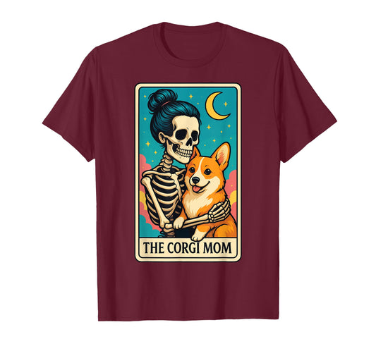 The Corgi Mom Tarot Card T-Shirt