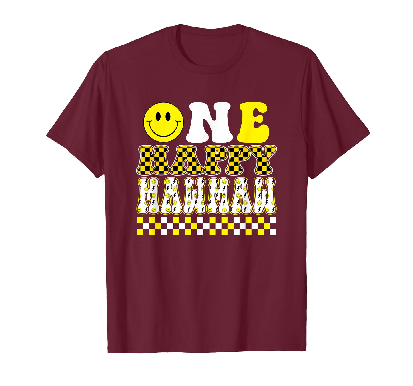One Happy Dude Mawmaw 1st Birthday Family Matching T-Shirt